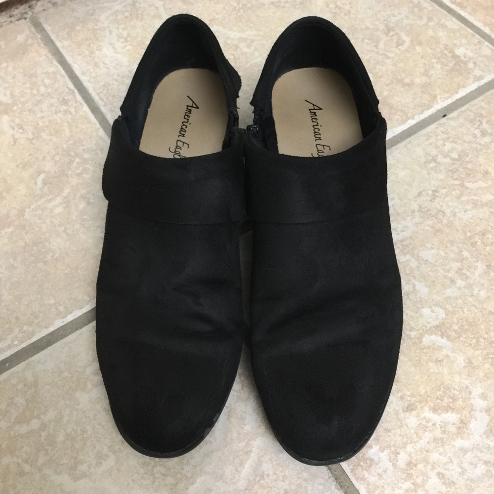 Black Low Booties